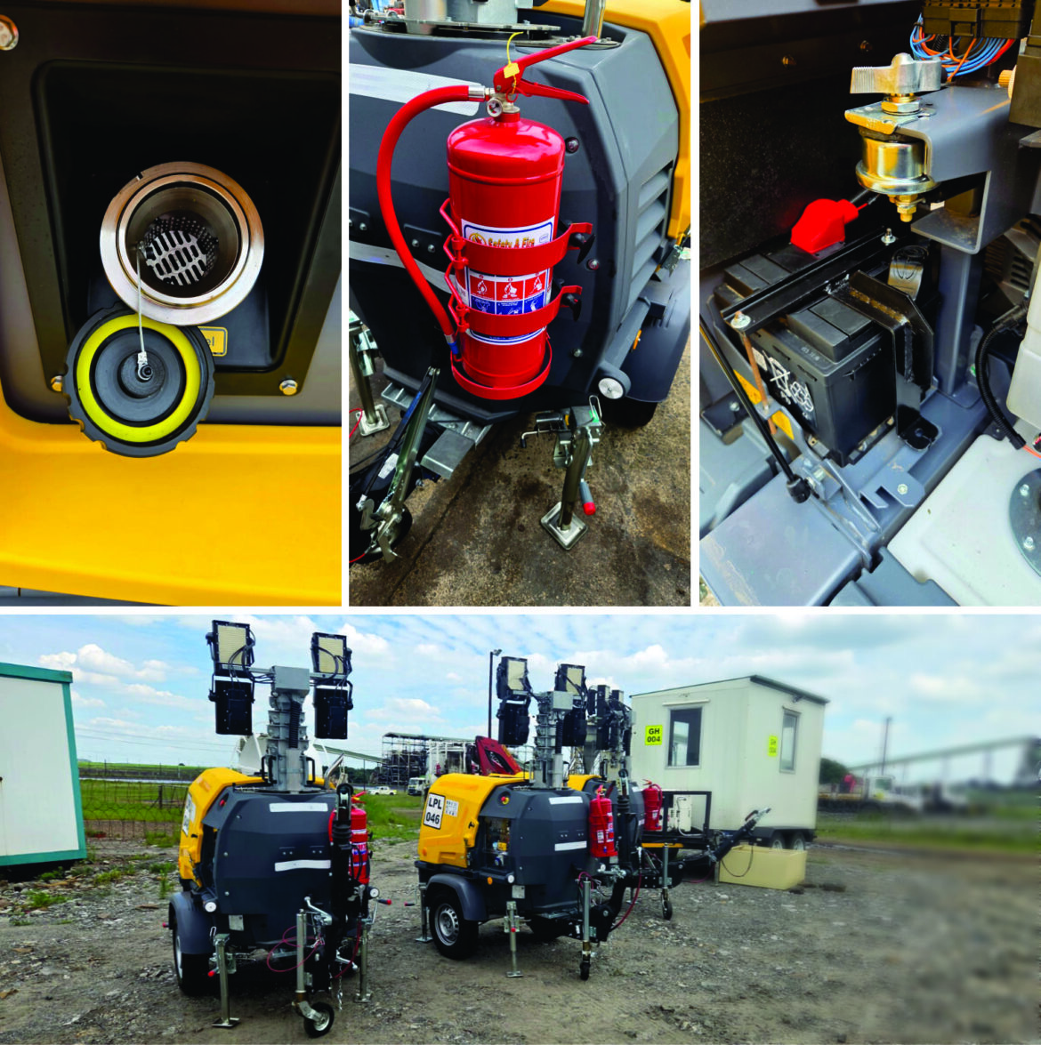 Atlas Copco H7+ Light Tower trio delivered by Airlif Compressors and Pumps shine at Mpumalanga coal mine