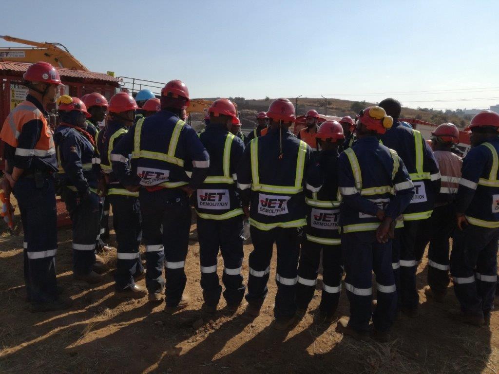 Managing complexity in heavy industrial demolition